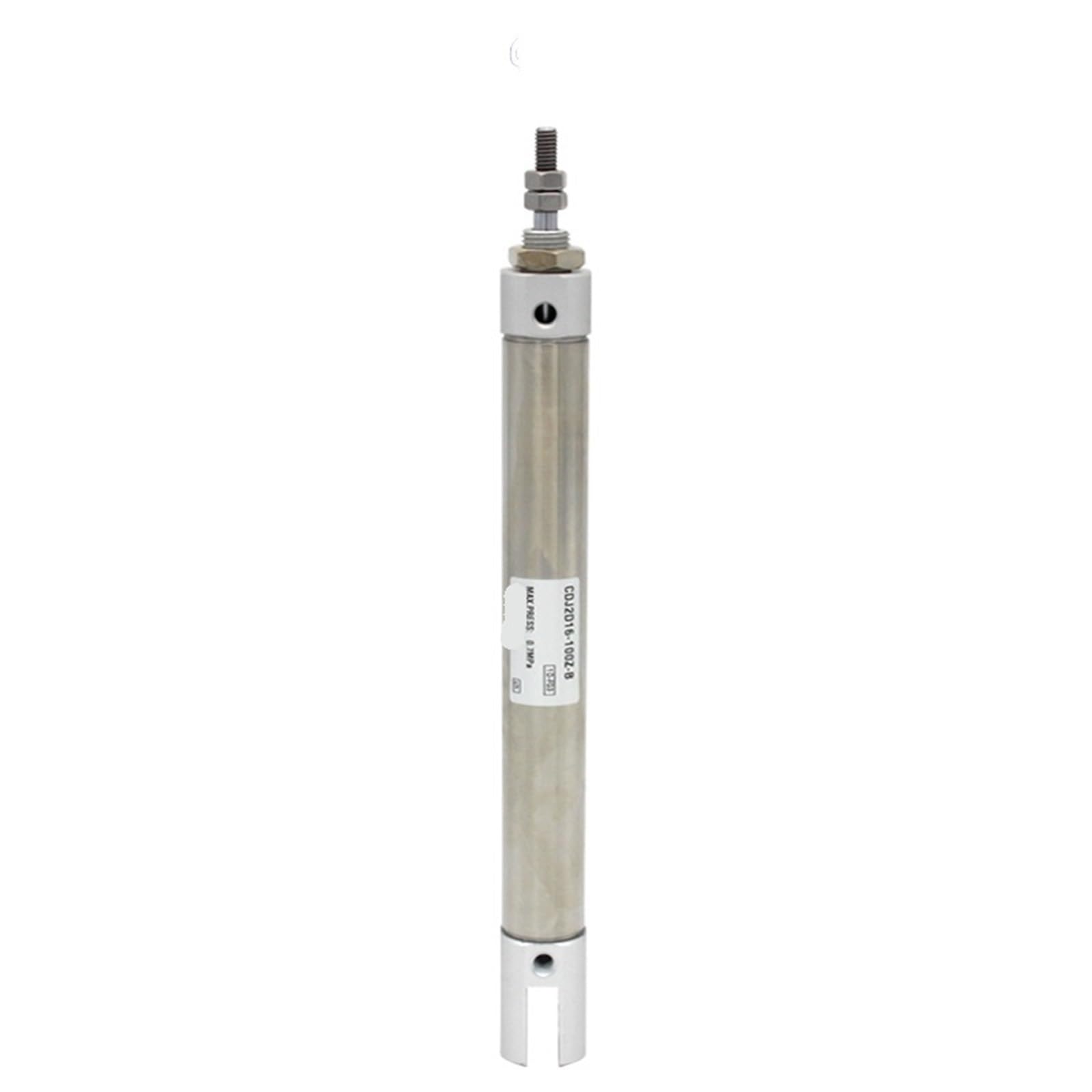 Cilindro de doble efecto CDJ2D10 neumático de 10 mm de diámetro para control preciso