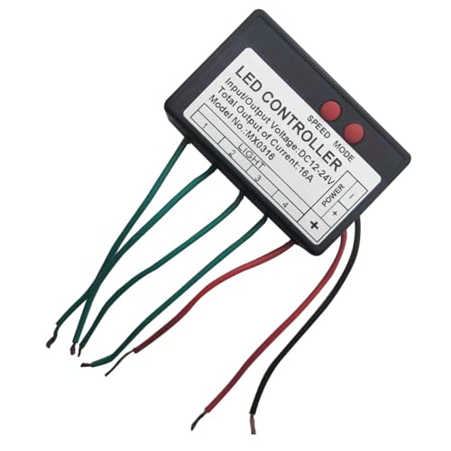 Contrôleur LED à effets dynamiques multiples pour caisson 12V 24V - 5