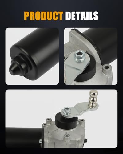 Image of ROADFAR Front Windshield Wiper Motor Fit for Cadillac for CTS 2003-2007 | Compatible For Cadillac For SRX 2004-2006|For Cadillac For STS 2005-2011|Replace 19354906|12487632|88958251|8 Pins