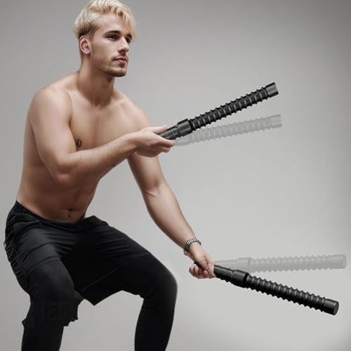 Cuerdas de batalla sin cuerda ponderadas para un entrenamiento intenso y portátil en casa 7