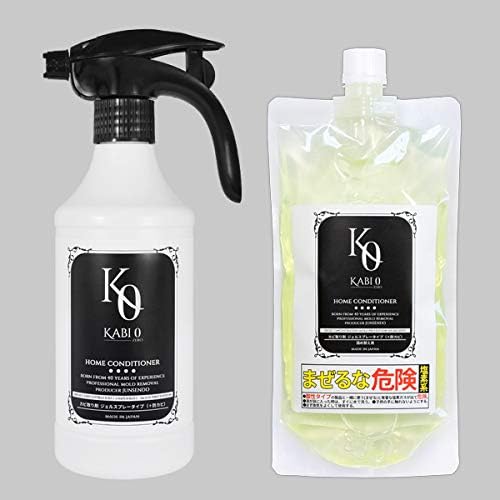 Amazon 防カビ効果1年 プロ仕様 カビ取りジェルスプレー 詰替 詰替 快適生活 カビ取り剤