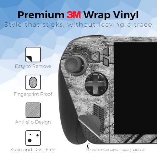 Gaming Skin Compatible with Asus ROG Xbox Ally X (2025) - Dead Wood - Premium 3M Vinyl Protective Wrap Decal Cover - Easy to Apply | Crafted in The USA by MightySkins by Vision Signs & Graphics - Used condition - Image 3