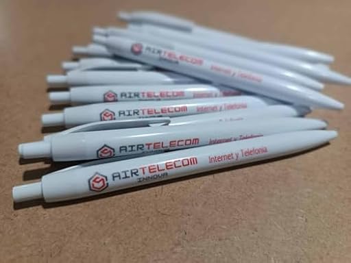Personalizzate 100 Bolígrafos Personalizados - Regalos de Empresa - Artículos publicitarios - Merchandising | Ya disponible en tu tienda friki favorita! En mundofriki.es!