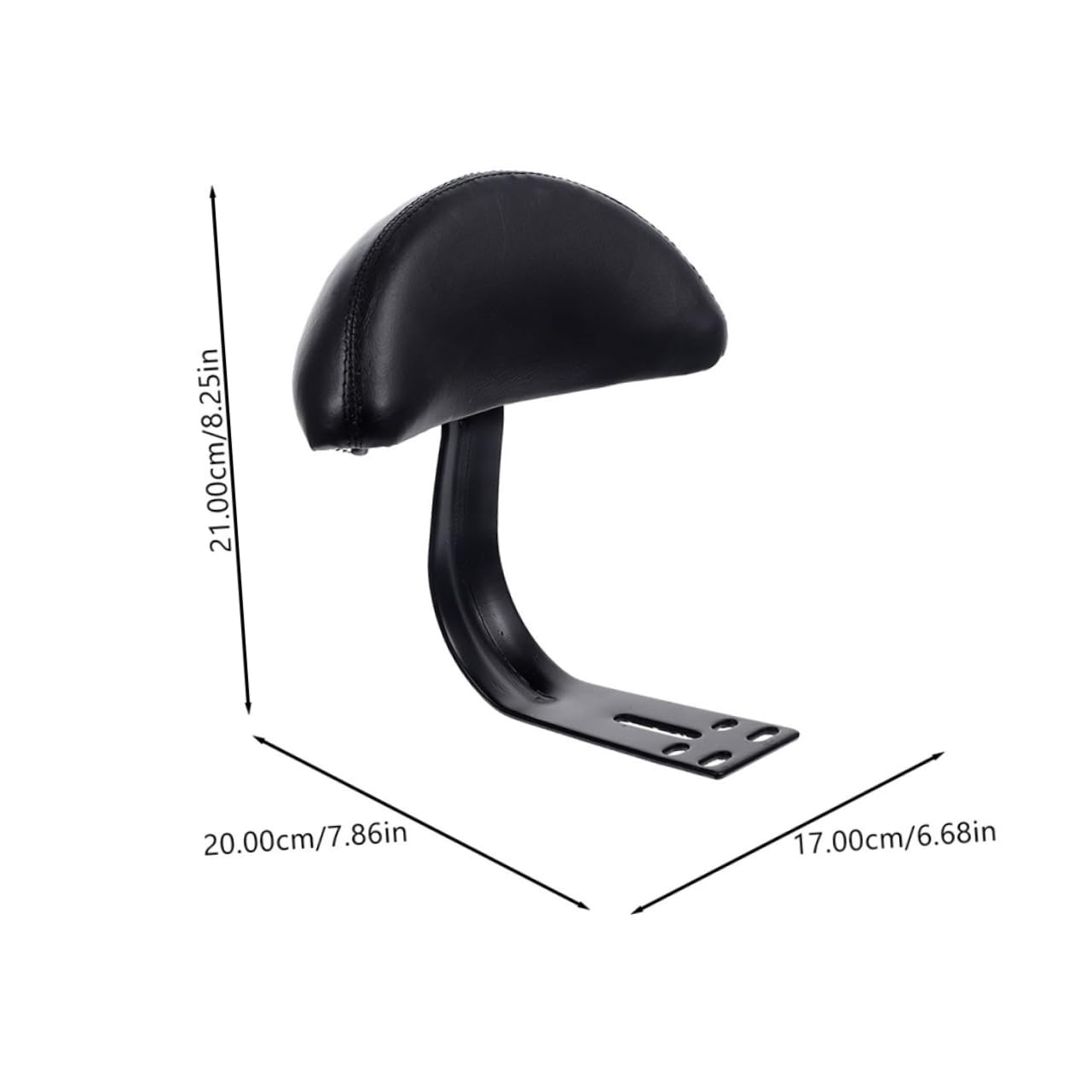 Toddmomy 2pezzi Cuscino Sicurezza Imbottito in Spugna per Schienale Bicicletta Poggiapiedi Posteriore per e Resistente all Usura