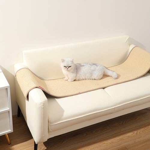 Alfombra Rascadora para Gatos Wall Scratcher COOLEX CWC01 66.93x13x0.32 inch Marrón miniatura 2