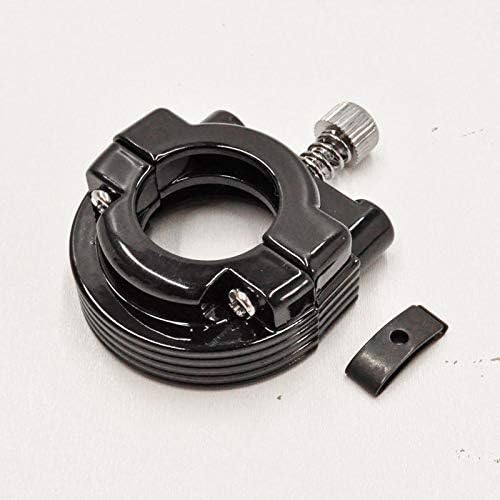 Black Harley Big Twin Throttle Cable House - Clamp/Collar for 1981-1995 - FX/FL, Softail, Dyna, Sportster