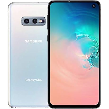 Samsung Galaxy S10E G970U - 128GB GSM Unlocked Android Phone - Prism White (USA Locked)