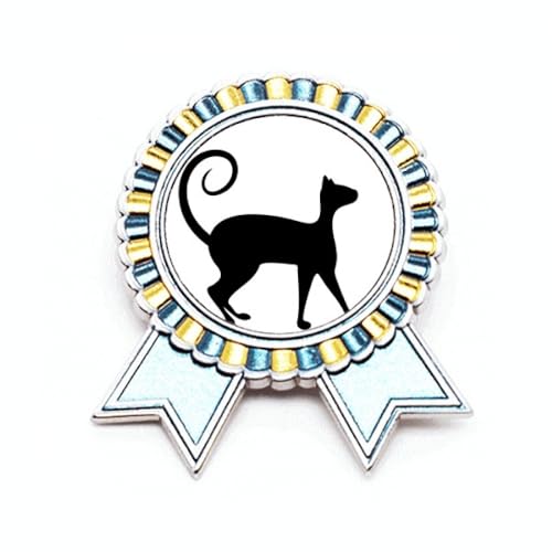 Broche chat noir métal M le cadeau idéal pour gâter un passionné de chats