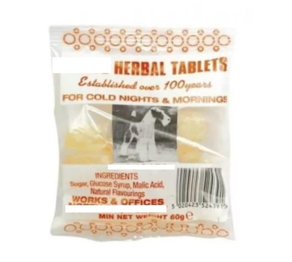 Herbal Tablets 60g Bag - Herbal Sweets Cough Candy