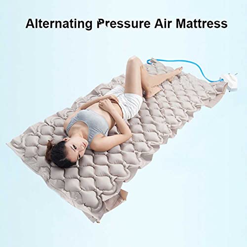 SGeneE Anti Pressure Mattress Alternating Pressure Mattress with Electric Pump, Air Mattress for Hospital Bed, Presure Sore Mattress Pad and Bed Sore Prevention, for Elderly, Seniors, Bedridden Pat