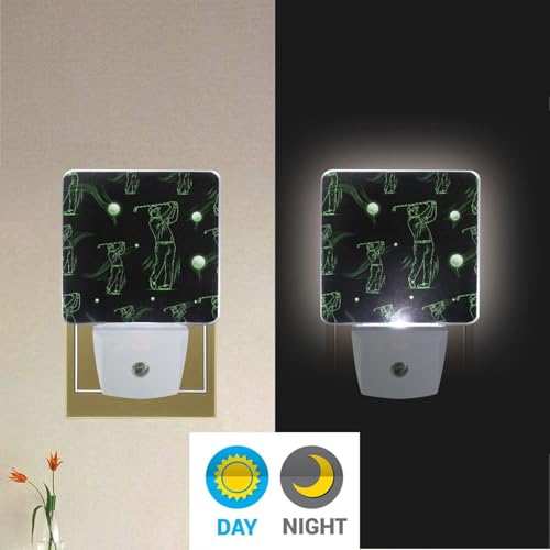 Lámpara nocturna Aslsiy con sensor crepuscular LED miniatura 5