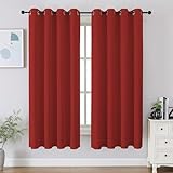 Isolation thermique et énergie : ces rideaux aident à empêcher la chaleur et le froid indésirables de pénétrer pendant les mois d'hiver et d'été. Rideaux thermiques parfaits pour chambre à coucher, salon, chambre d'enfant, chambre d'enfant