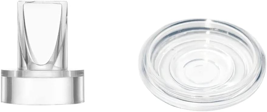 Pippeta Pump Valves & Diaphragms – 2 Pack Each, BPA-Free Replacement Parts for Pippeta Wearable & Classic Pumps, Anti-Backflow Design for Safe & Comfortable Pumping