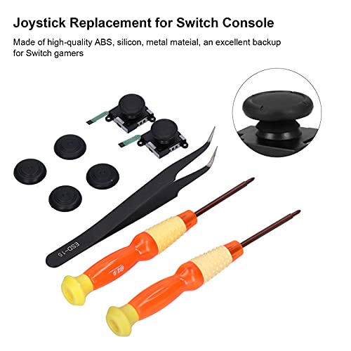Joystick analógico de 3 dimensões, kit de reparo de joystick de chave de fenda de precisão fácil de