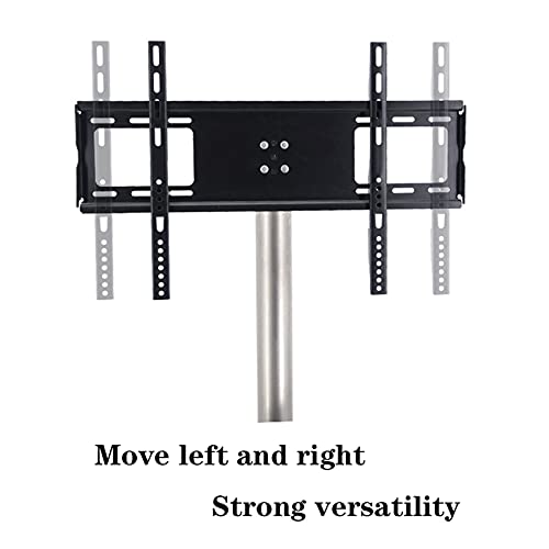 Soporte de TV de piso universal con base de acero inoxidable miniatura 6
