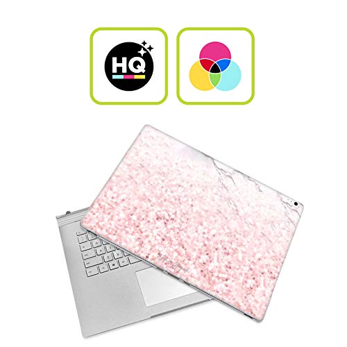Couverture vinyle marbre rose or pour Microsoft Surface Pro, peau adhésive sur mesure - 2