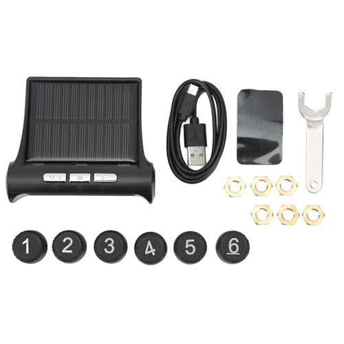 TPMS Solaire pour Camion et RV Walmeck avec Écran LCD Sans Fil