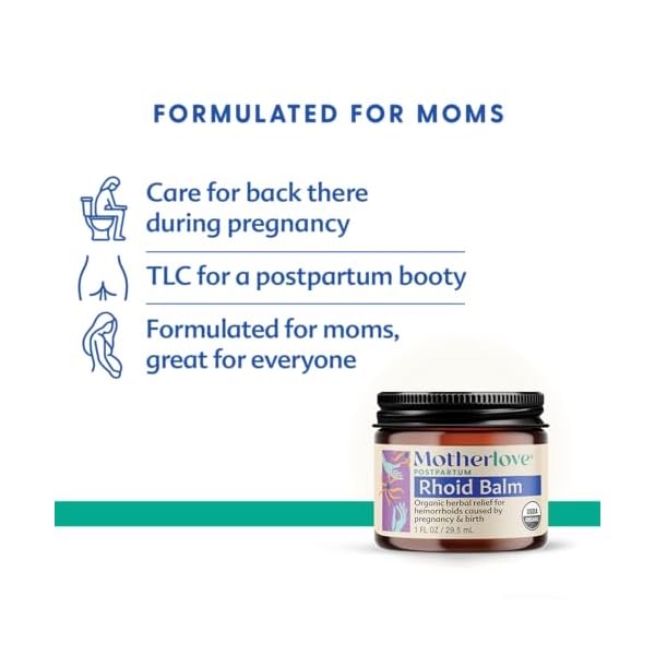 Motherlove Mother's Backside Balm (1 oz) Natural Natural Salve w/Witch Hazel for Bottoms Throughout Being pregnant & Postpartum —Non-GMO Ointment - Image 3