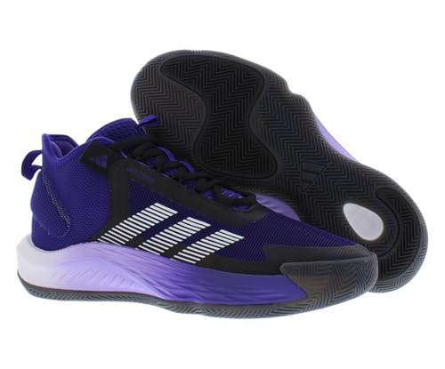 Image of adidas SM Adizero Select Team Unisex Shoes Size 13, Color: Purple /Core Black /Footwear White