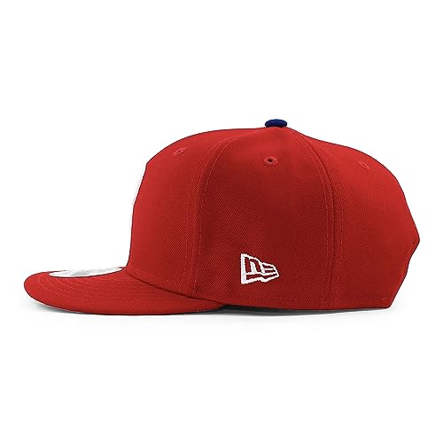 Gorra New Era Philadelphia Phillies Roja Ajustable miniatura 5