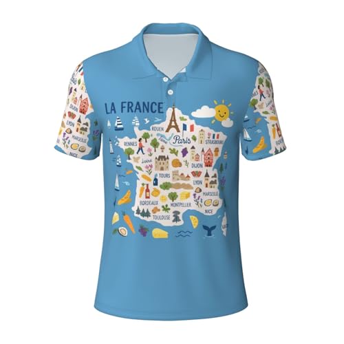 T-shirt respirant col polo contre la chaleur au travail