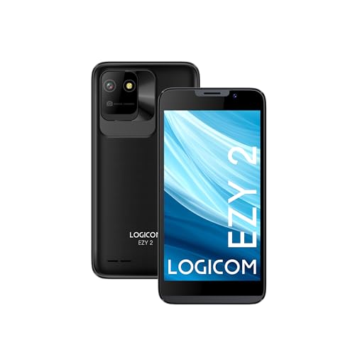 Logicom – EZY 2 – Smartphone 4G Dual SIM Android – 5&Prime; – Batterie 2000mAh Li-ION – 16Go