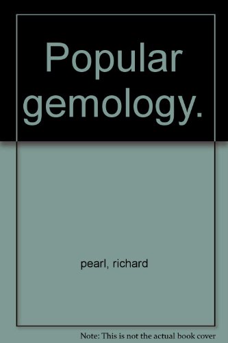 Popular gemology. B000Q9ZAYG Book Cover