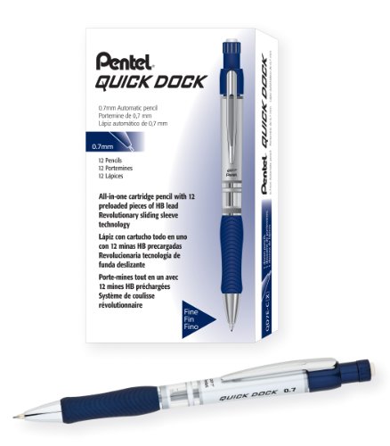 Quick Dock Mechanical Pencil (0.5mm) Blue Barrel