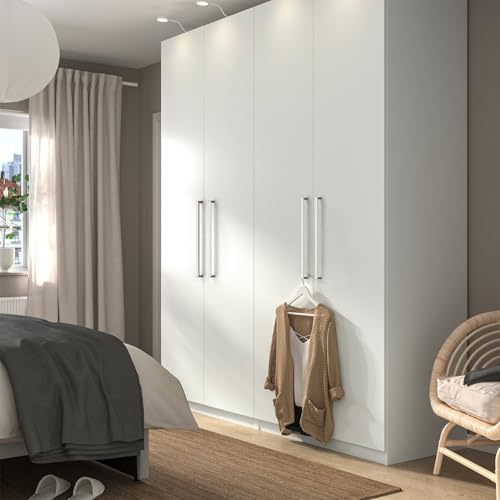 Image of 6 Pack 12-3 /5 Inch(320mm) Kitchen Cabinet Handles Brushed Satin Nickel Cabinet Pulls Kitchen Cabinet Hardware Drawer Pulls for Dresser Cupboard Wardrobe