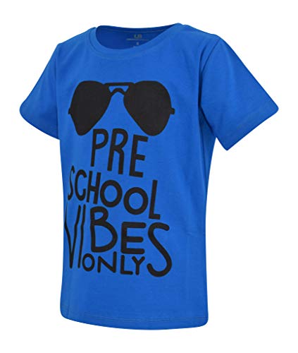 Image of Unique Baby Boys Preschool Vibes Only Back to School T Shirt