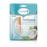 Amope Pedimask Foot Sock Mask, Coconut Oil Essence, 3 Count