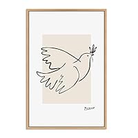 SIGNWIN Framed Canvas Wall Art Famous Paintings by Pablo Picasso Canvas Prints Home Artwork Decoration for Living Room,Bedroom - 16x24 inches