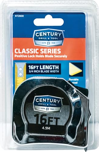 Cinta Métrica Century Drill & Tool 72808 16 Pies miniatura 3