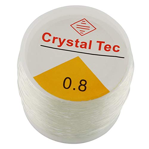 E-outstanding Beading Wire Stretch Thread 100m/Roll 0.8mm Elastic Crystal Line Cord String Rope for Jewelry Making Supply DIY Necklace Bracelet