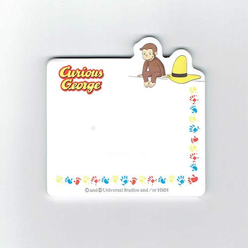 おさるのジョージ(キュリアスジョージ)　ふせん　帽子　11434 【付箋　メモ　本　キャラクター　カード　文房具 】【即日・翌日発送】