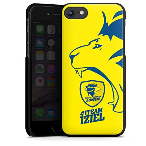 DeinDesign Hard Case kompatibel mit Apple iPhone 7 Schutzhülle schwarz Smartphone Backcover Rhein-Neckar-Löwen Offizielles Lizenzprodukt Handball