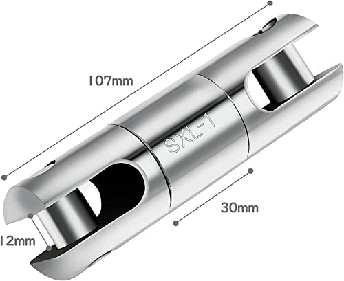 Lilyeel 1T Wire Pulling Swivel，Cable Pulling Grip,Cable Pulling Swivel Wire Line Rope Ball Bearing Swivel,Pulling 2204 Lbs #TOP4