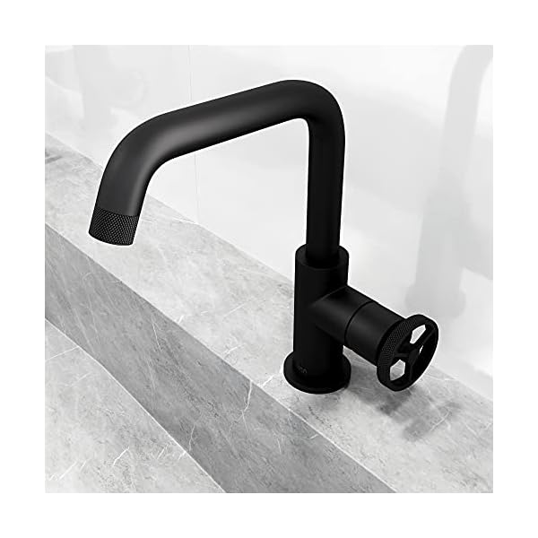   VIGO-Cass-9-H-Single-Handle-Single-Hole-Bathroom-Faucet-in-Matte-Black-VG01047MB