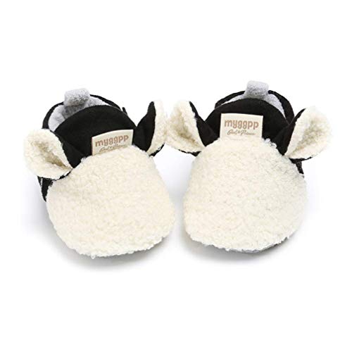 Image of CoKate Baby Boys Girls Soft Plush Slippers Animal Boots Toddler Infant Crib Shoes Winter House Shoes