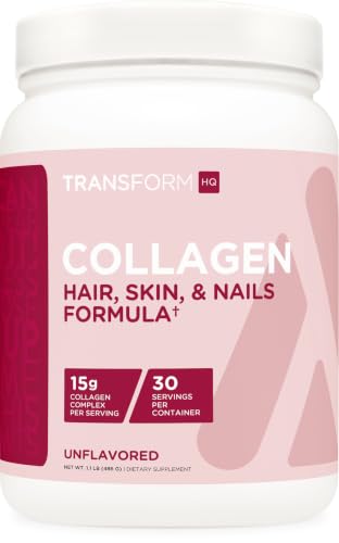 TransformHQ TransformHQ Beauty Collagen (Unflavored) 30 Servings sold by Nutricost - Amazon Seller - US