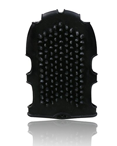 Silicone Body Massage Glove | Exfoliate Dead Skin, Improve Circulation and Reduce the Appearance of Cellulite with the Villa des Platanes Massager