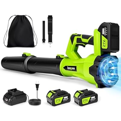 Leaf Blower Cordless,Electric Leaf Blower with ...