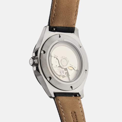 Image of Ridge Titanium Field Watch 40mm | Miyota 9039 Automatic Movement | Durable Watch for Men with 200 Meter Water-Resistance and Interchangeable Straps