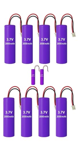 Image of Flysmart 3.7V 2000 mAh Li-ion GPS Battery | 3.7V Lithium Ion Battery for DIY Projects | Lithium Ion Battery (Pack of 10)