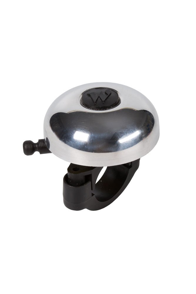WidekRetro Racing Bell - Silver, 10cm