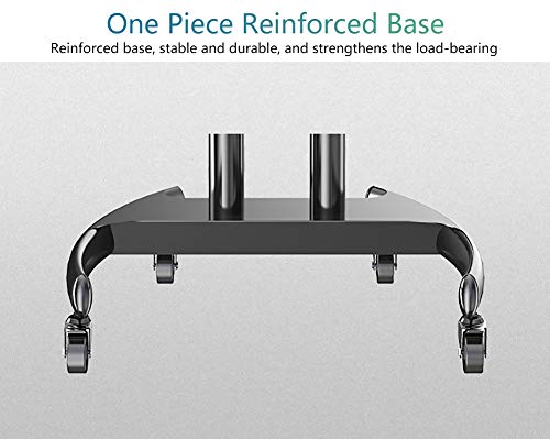 Soporte móvil para TV ajustable con ruedas para pantallas 32-70 pulg miniatura 2