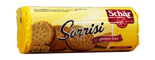 Sorrisi Biscotti con Crema al Cacao senza Glutine 250 G