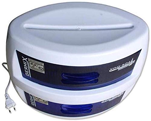 FAXIOAWA Sterilizzatore per Unghie Armadietto per disinfezione UV Due Strati Strumenti di Bellezza Salone per Manicure Disinfettore Cassetto per disinfezione degli Asciugamani