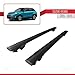 acpar Compatible with Suzuki Vitara 2015-2025 Hook Model Car Roof Rack Cross Bar Black Aluminium 2 Bars