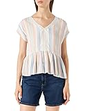 Bluse Springfield Damen Blusa VISCOSA BAMBULL Hemd, dunkelgrau, 36